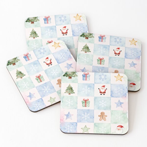 Item preview, Doodle Chritsmas watercolor designed and sold by xianxiu-ling.