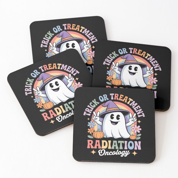 Item preview, Trick or Treatment Radiation Oncology Ghost designed and sold by DetroitMug.
