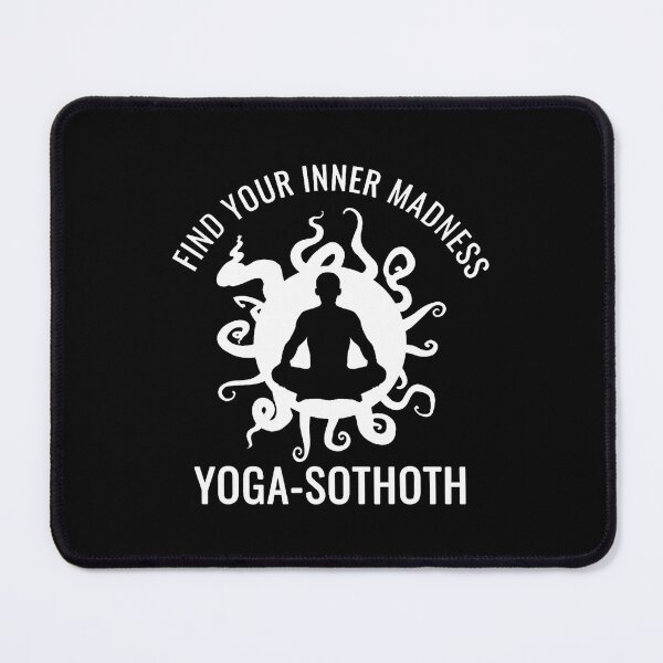 Item preview, Funny Yog-Sothoth Yoga Horror Tee - For Lovecraft Fans designed and sold by KatheWanda.