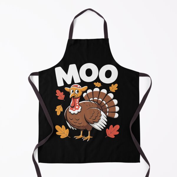 Item preview, Thanksgiving Turkey Moo Cow Head Fall Men Women Kids  designed and sold by KonstanKoraner.