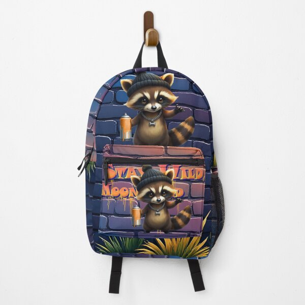 Item preview, Moonchild’s Most Wanted – The Graffiti Raccoon Bandit. designed and sold by nicky2342.