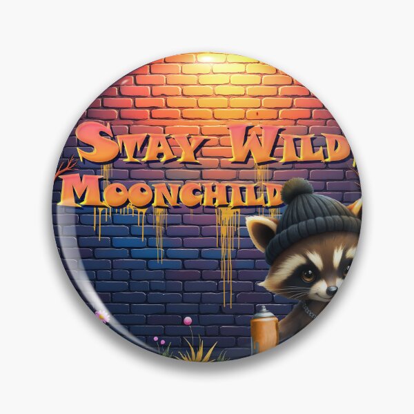 Item preview, Moonchild’s Most Wanted – The Graffiti Raccoon Bandit.  designed and sold by nicky2342.