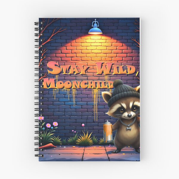 Item preview, Moonchild’s Most Wanted – The Graffiti Raccoon Bandit.  designed and sold by nicky2342.