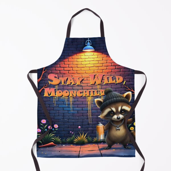 Item preview, Moonchild’s Most Wanted – The Graffiti Raccoon Bandit. designed and sold by nicky2342.