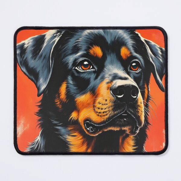 Item preview, Canine Pawtrait - Rottweiler dog designed and sold by Petalandfur.