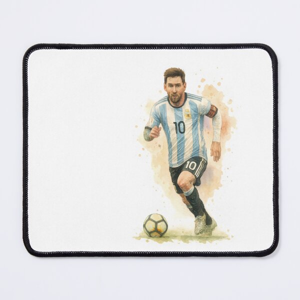 Item preview, skills Lionel Messi watercolor illustration designed and sold by sabartgunpla.