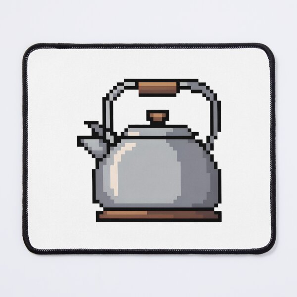 Item preview, Minimal Pixel Water Kettle designed and sold by BankMano.