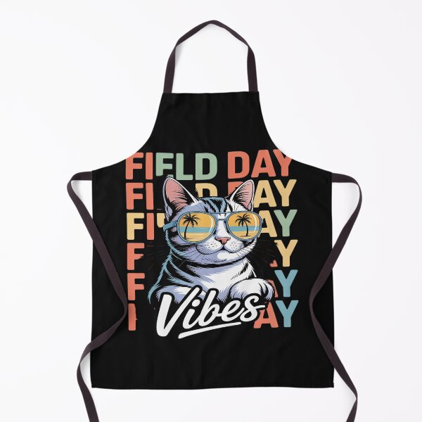 Item preview, School field day Vibes Summer 2024 Retro Cat Teachers Kids designed and sold by JessicaWalshdf.
