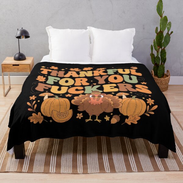 Item preview, Funny Fall Fuckers Humor Thankful You 90s for Thanksgiving designed and sold by JasonesNance.