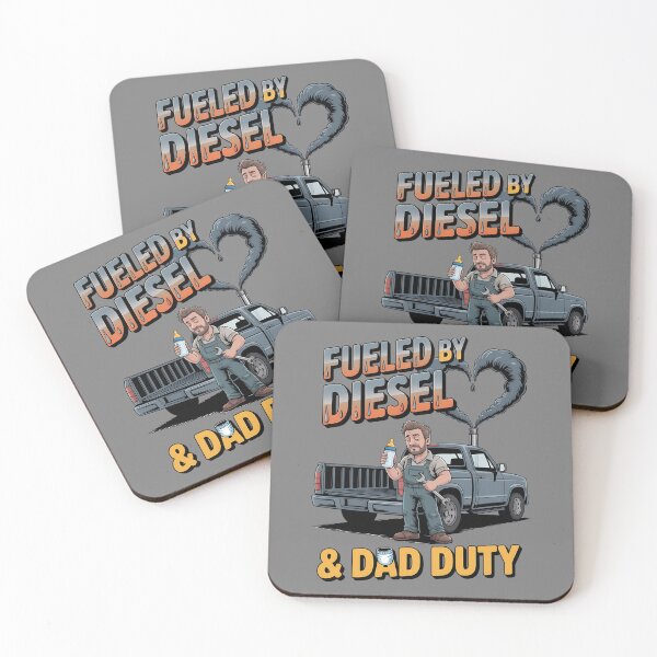 Item preview, trucker dad - diesel dad - american trucker - patriotic dad - funny trucker - dad life - trucking - freedom hauler - truck driver - red white and blue - proud trucker - diesel powered dad designed and sold by JansenGS.