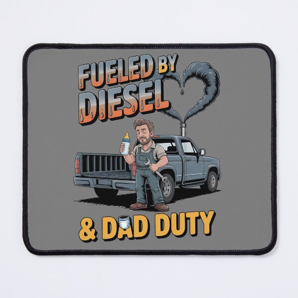 Item preview, trucker dad - diesel dad - american trucker - patriotic dad - funny trucker - dad life - trucking - freedom hauler - truck driver - red white and blue - proud trucker - diesel powered dad designed and sold by JansenGS.