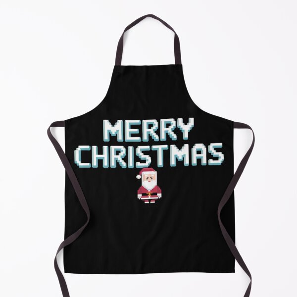 Item preview, Merry Christmas Retro 8bit Gamer Pixel Art Santa designed and sold by Carley Peter.