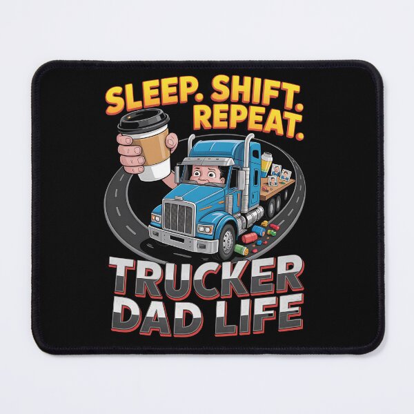 Item preview, trucker dad - stars and stripes - trucker lifestyle - long haul dad - highway hero - usa trucker - truck driver dad - american flag trucker - truck driver shirt - rig life - 18 wheeler pride designed and sold by JansenGS.