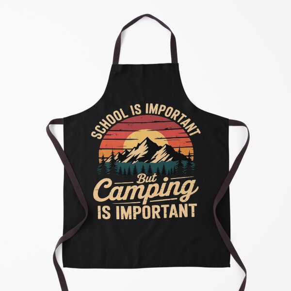 Item preview, School Is Important But Camping Is Importanter Youth Kids designed and sold by JessicaWalshdf.