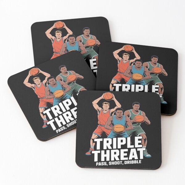Item preview, Triple Threat Basketball Girls Pass, Shoot, Dribble Sports designed and sold by DetroitMug.