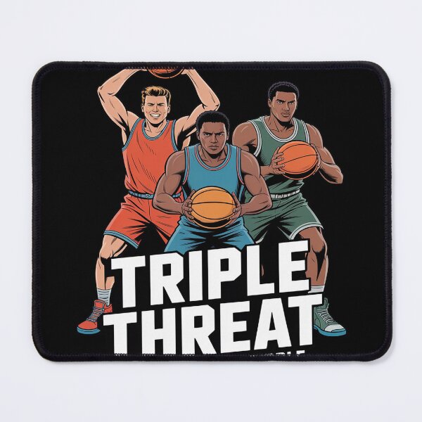 Item preview, Triple Threat Basketball Girls Pass, Shoot, Dribble Sports designed and sold by DetroitMug.