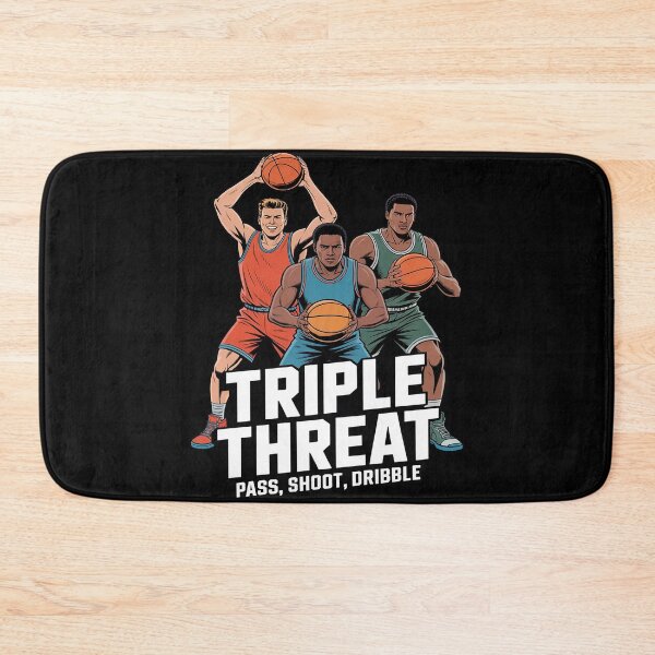 Item preview, Triple Threat Basketball Girls Pass, Shoot, Dribble Sports designed and sold by DetroitMug.