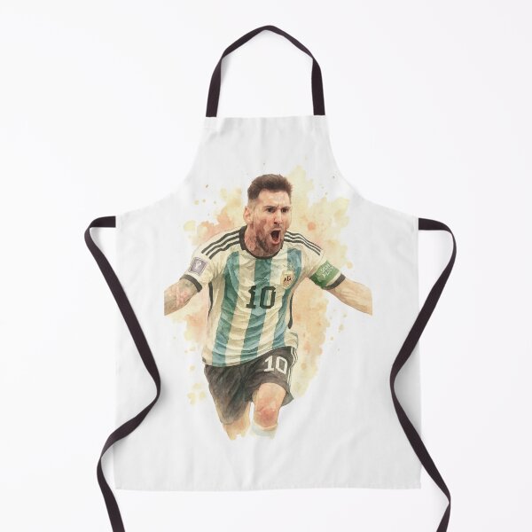 Item preview, Goaaal Lionel Messi watercolor illustration designed and sold by sabartgunpla.