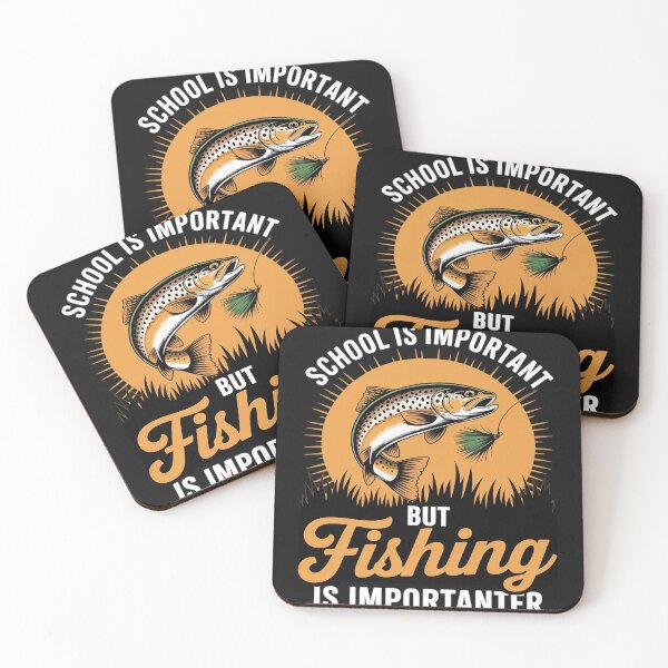Item preview, School Is Important But Fishing Is Importanter Youth Kids designed and sold by GaryBellcvbnb.