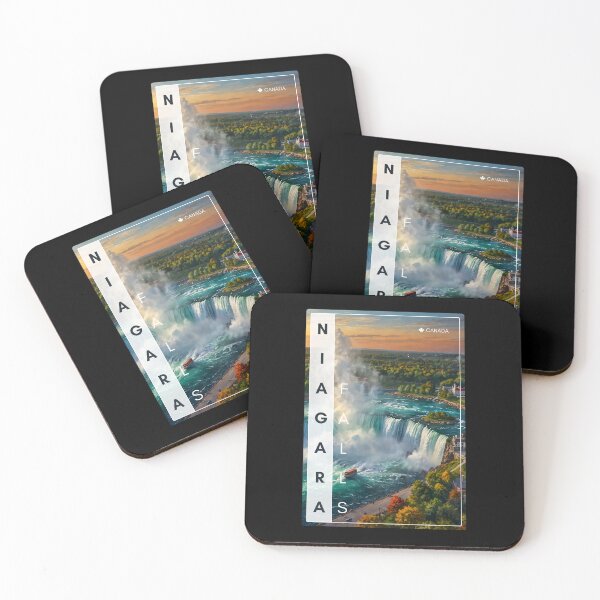 Item preview, Niagara Falls Canada Waterfall Art 2/2 designed and sold by twentytwo ART souvenir designs.