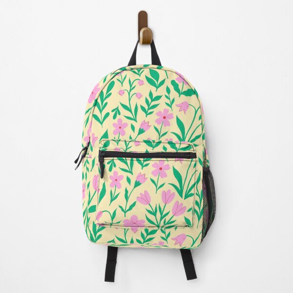 Item preview, pink flowers of various shapes designed and sold by burbura.