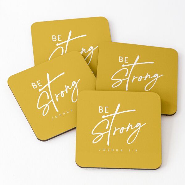 Item preview, Set of creative gifts with motivational quote Be strong. Clothing design designed and sold by Koltukovs.