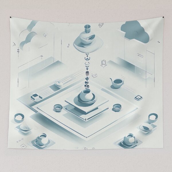 Item preview, Cloud Tea designed and sold by ONYX Pixee.