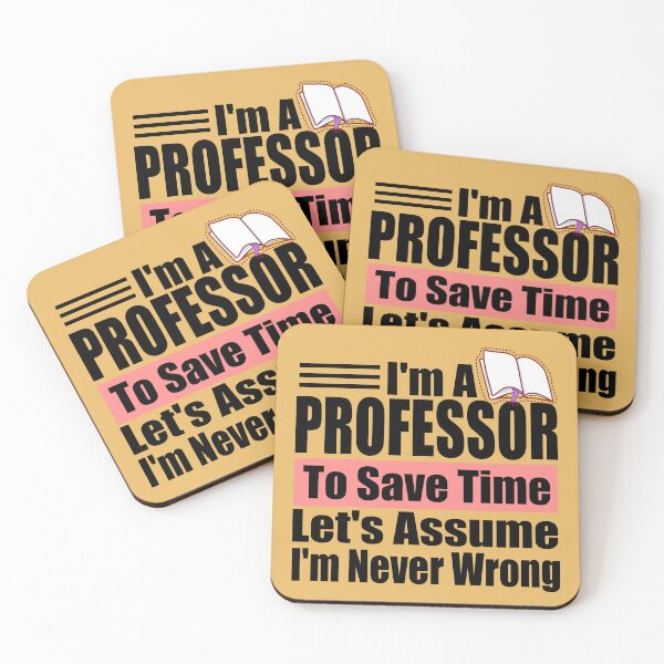 Item preview, Expert Professor Wisdom: Funny University Teacher Slogan | Best Novelty Gift for Academics, Educator Dad & Mom designed and sold by karibov.