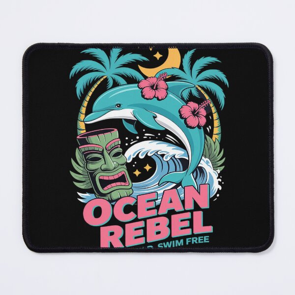 Item preview, Tropical Sea Dolphin, Stay Wild designed and sold by DetroitMug.