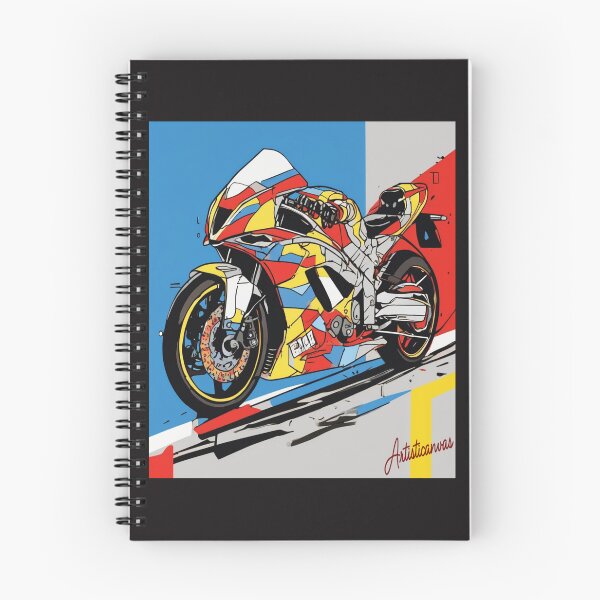 Item preview, "Dynamic Racing Motorcycle: Pop Art Speed" designed and sold by Artisticanvas.