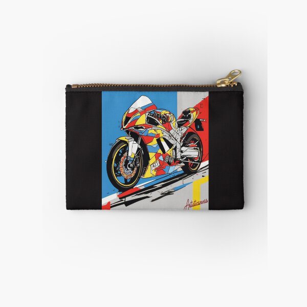 Item preview, "Dynamic Racing Motorcycle: Pop Art Speed" designed and sold by Artisticanvas.