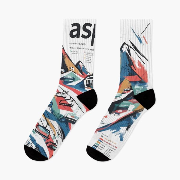 Item preview, Aspen Minimal Contemporary Art – Ski Resort & Nature Line Art Design designed and sold by OzzFrequency.