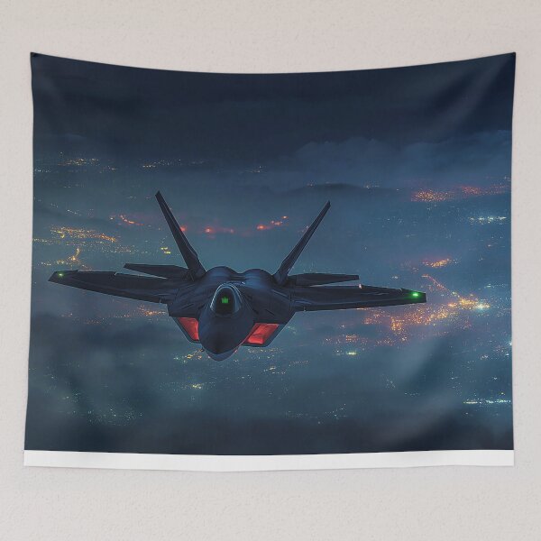 Item preview, Starlit Intercept Run designed and sold by Skyframe Aviation.