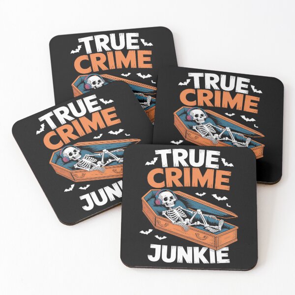 Item preview, True Crime Lover True Crime Show Skeleton True Crime Junkie designed and sold by DetroitMug.