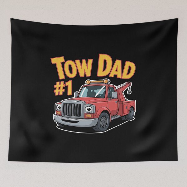 Item preview, Truck Operator Dad Tow Trucker Driver designed and sold by DetroitMug.