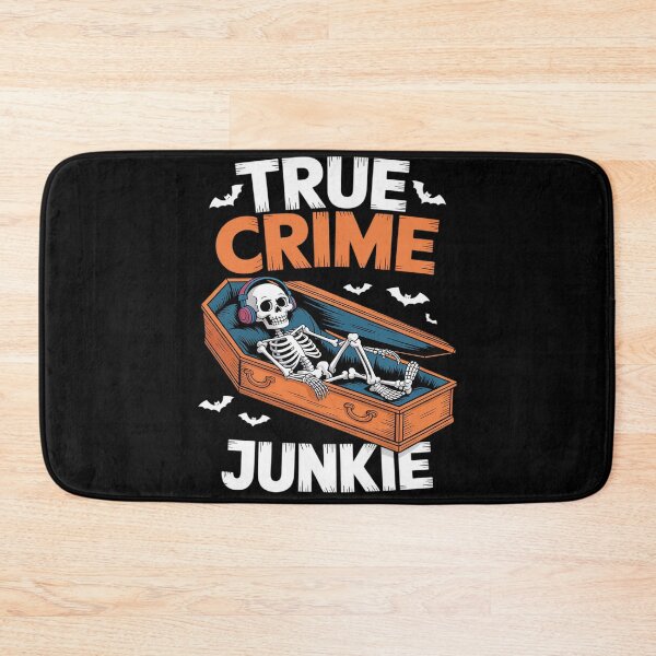 Item preview, True Crime Lover True Crime Show Skeleton True Crime Junkie designed and sold by DetroitMug.
