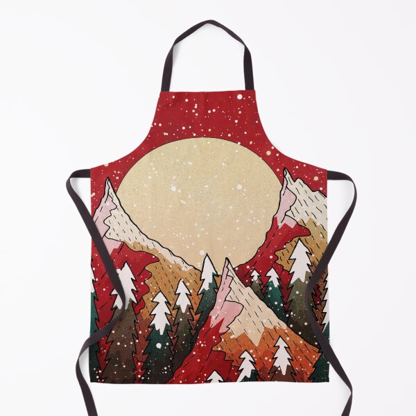 Item preview, Festive winter peaks designed and sold by Swadeillustrations.