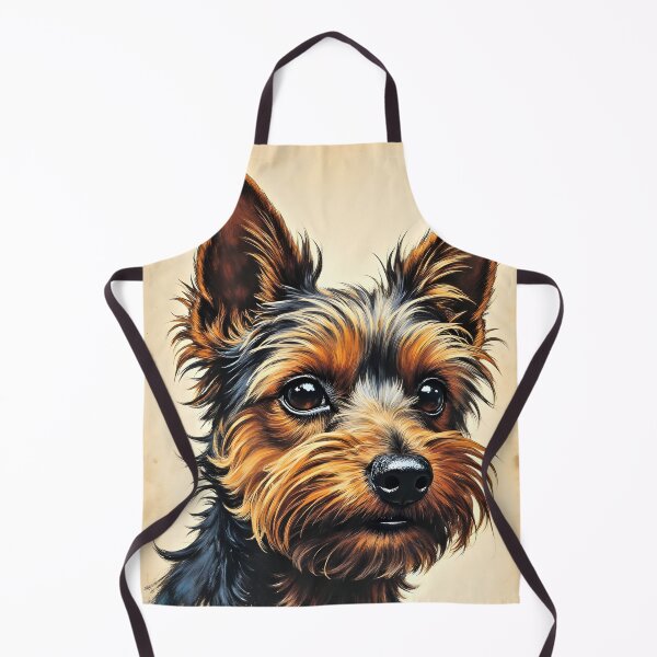 Item preview, Canine Pawtrait - Yorkshire Terrier dog designed and sold by Petalandfur.