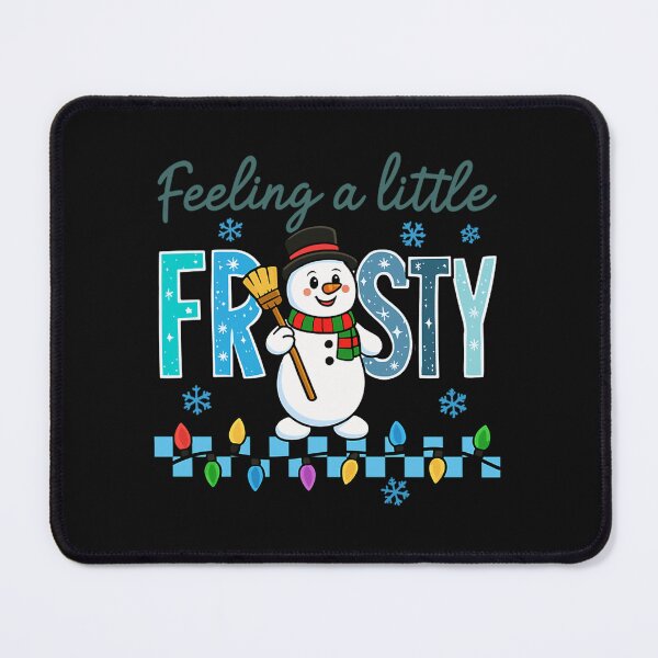 Item preview, Feeling A Little Frosty Snowman Christmas Lights designed and sold by CourtneyCrawf.