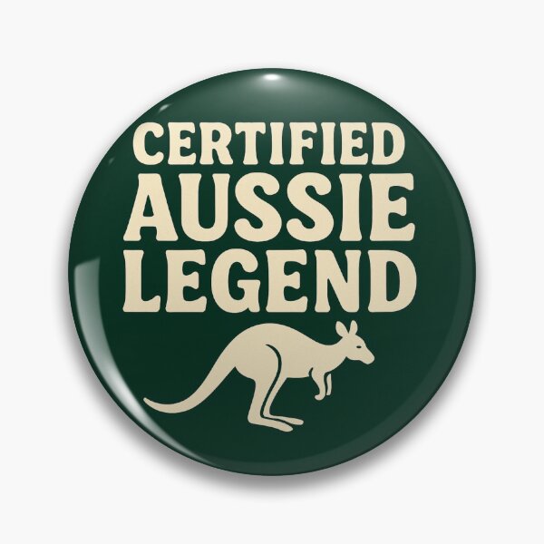 Item preview, Certified Aussie Legend – Bold Kangaroo Design designed and sold by TroyTheTerrific.