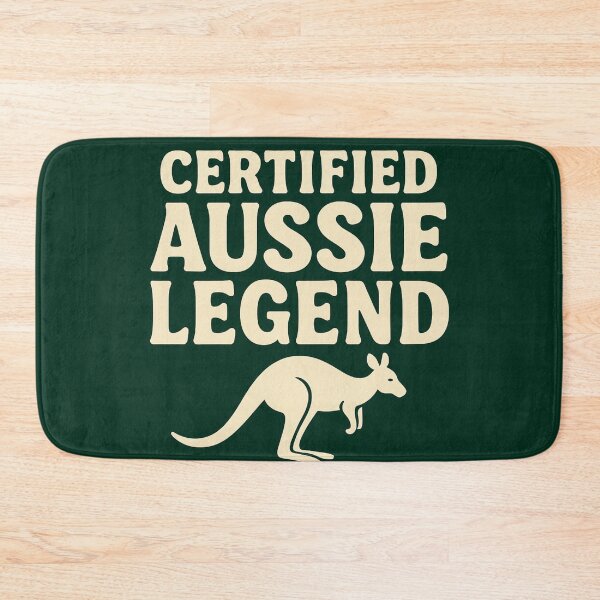 Item preview, Certified Aussie Legend – Bold Kangaroo Design designed and sold by TroyTheTerrific.