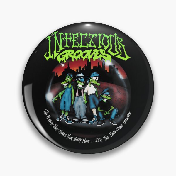 Item preview,  Infectious Grooves Band Cartoon Funk Metal Artwork designed and sold by CourtneyCrawf.
