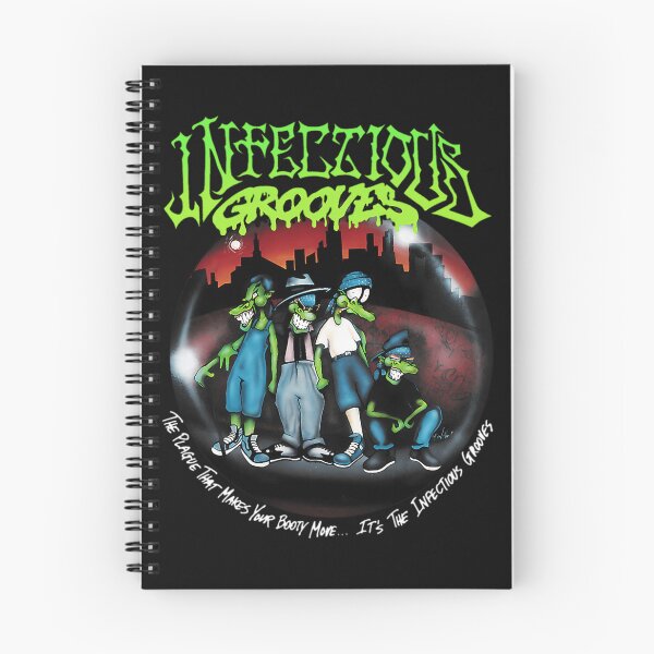 Item preview,  Infectious Grooves Band Cartoon Funk Metal Artwork designed and sold by CourtneyCrawf.