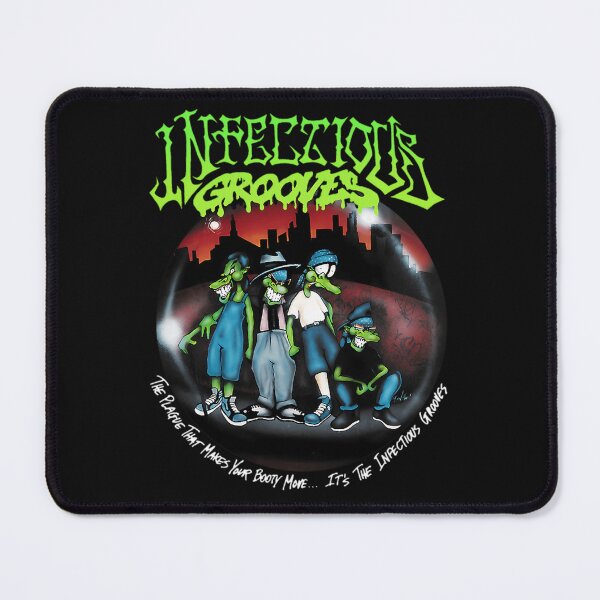 Item preview,  Infectious Grooves Band Cartoon Funk Metal Artwork designed and sold by CourtneyCrawf.