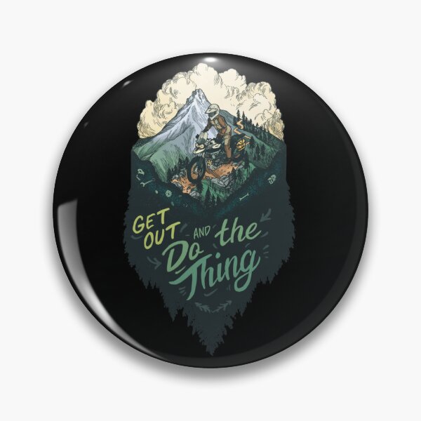 Item preview, Get Out And Do The Thing Adv Rider designed and sold by daviddohrenwend.