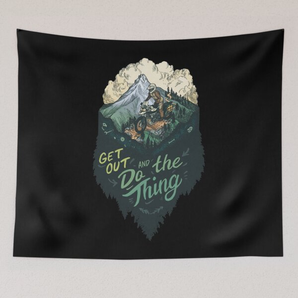 Item preview, Get Out And Do The Thing Adv Rider designed and sold by daviddohrenwend.