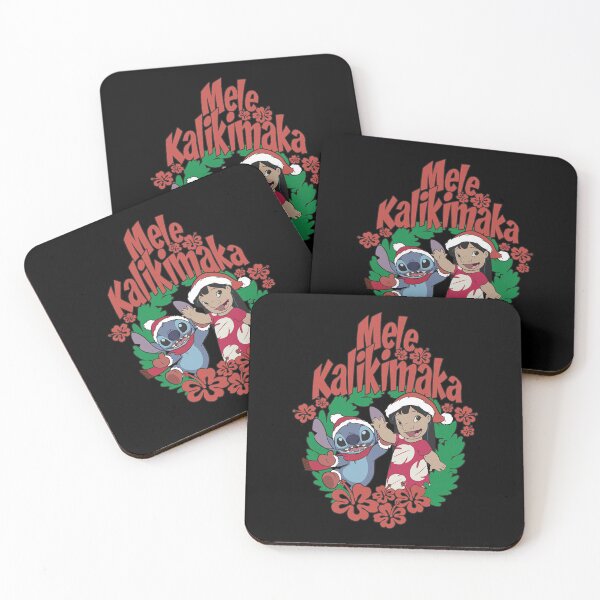 Item preview, Stitch Mele Kalikimaka Hawaiian Christmas Wreath Tropica designed and sold by Carley Peter.