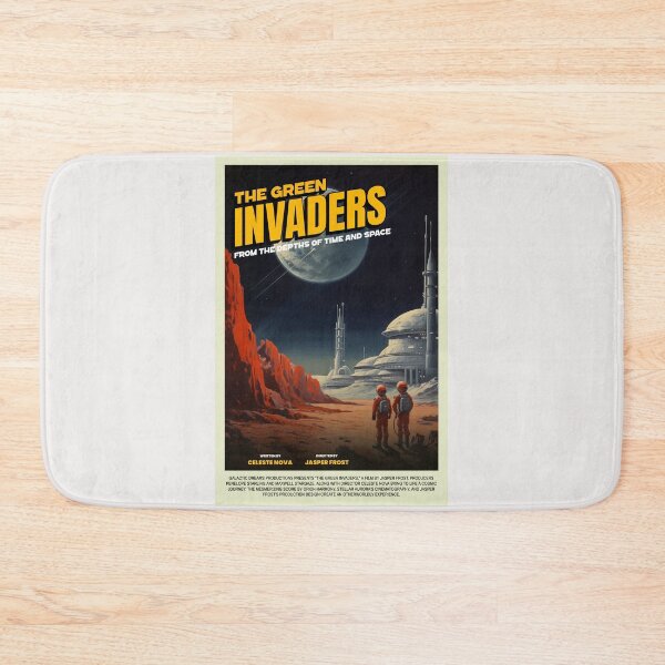 Item preview, Retro movie poster 60's sci fi movies space invasion 3I Atlas designed and sold by erozzz.