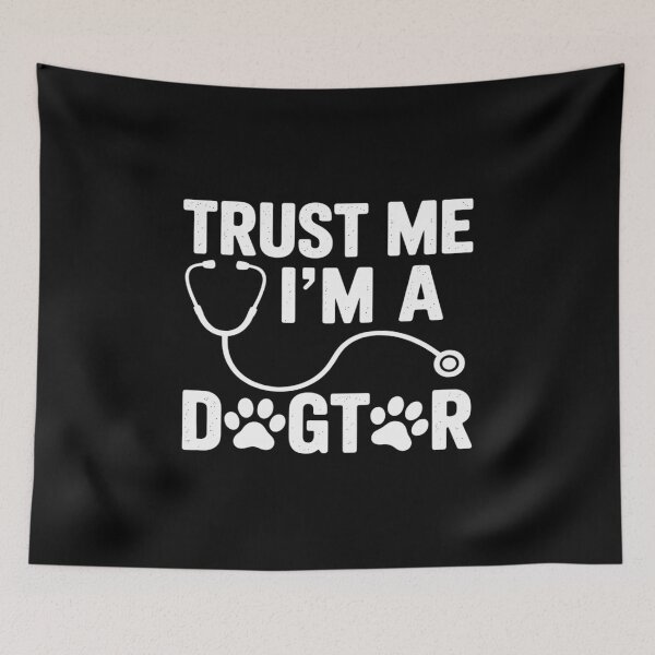 Item preview, Trust Me I'm a Dogtor Dog Lover Vet Veterinarian designed and sold by DetroitMug.