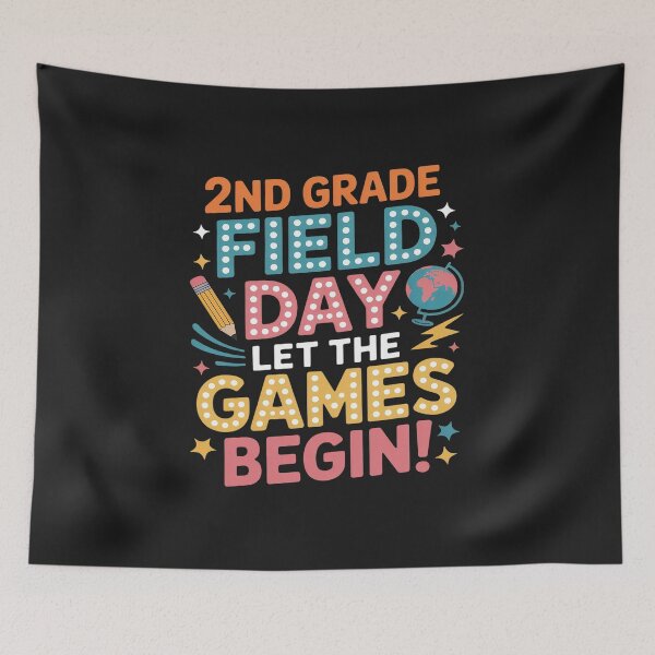 Item preview, Second Grade Field Day Let The Games Begin Field Trip Funny designed and sold by JessicaWalshdf.